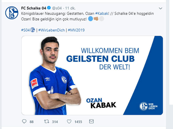 Türkiyə millisinin üzvü 15 milyon avroya transfer olundu - RƏSMİ