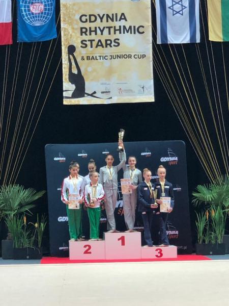 Azərbaycanın bədii gimnastları beynəlxalq turnirdə 10 medal qazanıb - FOTOLAR