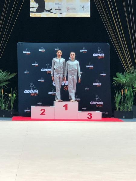 Azərbaycanın bədii gimnastları beynəlxalq turnirdə 10 medal qazanıb - FOTOLAR