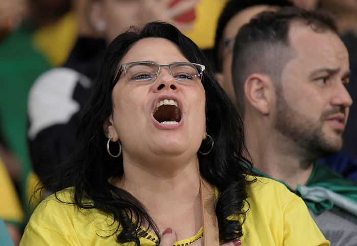 Braziliyalılar coşdu - FOTOLAR