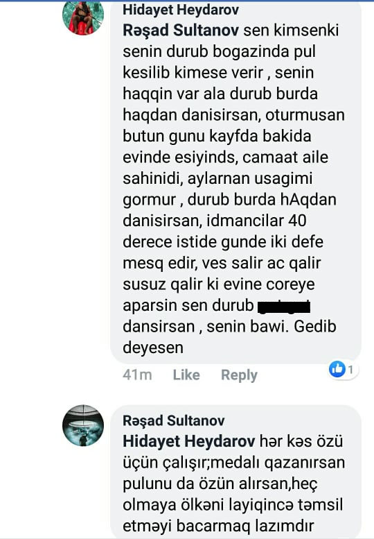 Millimizin üzvləri jurnalisti təhqir etdilər - FOTOLAR