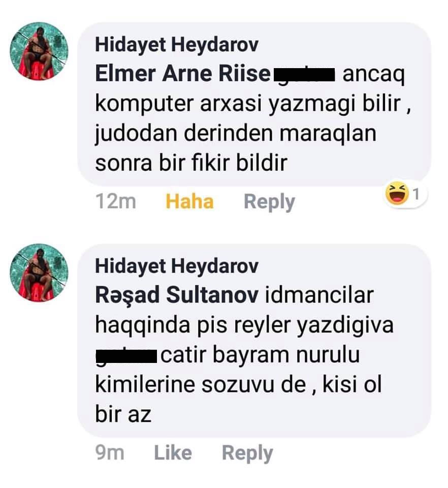 Millimizin üzvləri jurnalisti təhqir etdilər - FOTOLAR