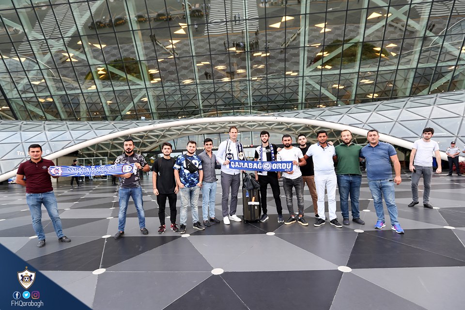 "Qarabağ"ın yeni transferi Bakıya gəldi - FOTOLAR