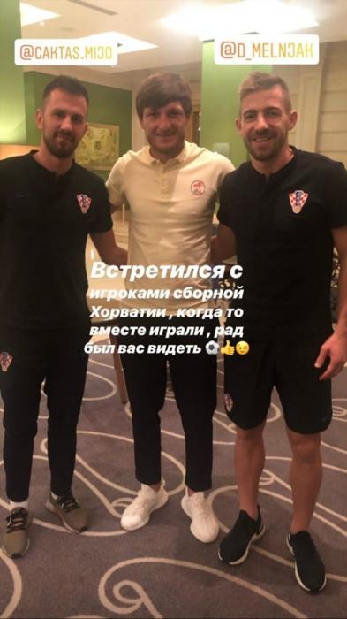 Ruslan Qurbanov Xorvatiyanın düşərgəsində - FOTO