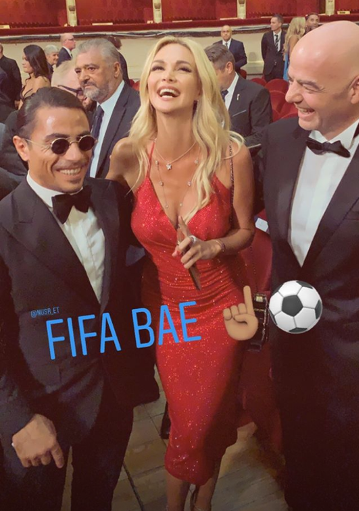 FIFA-nın tədbirinə damğa vurdu - FOTOLAR