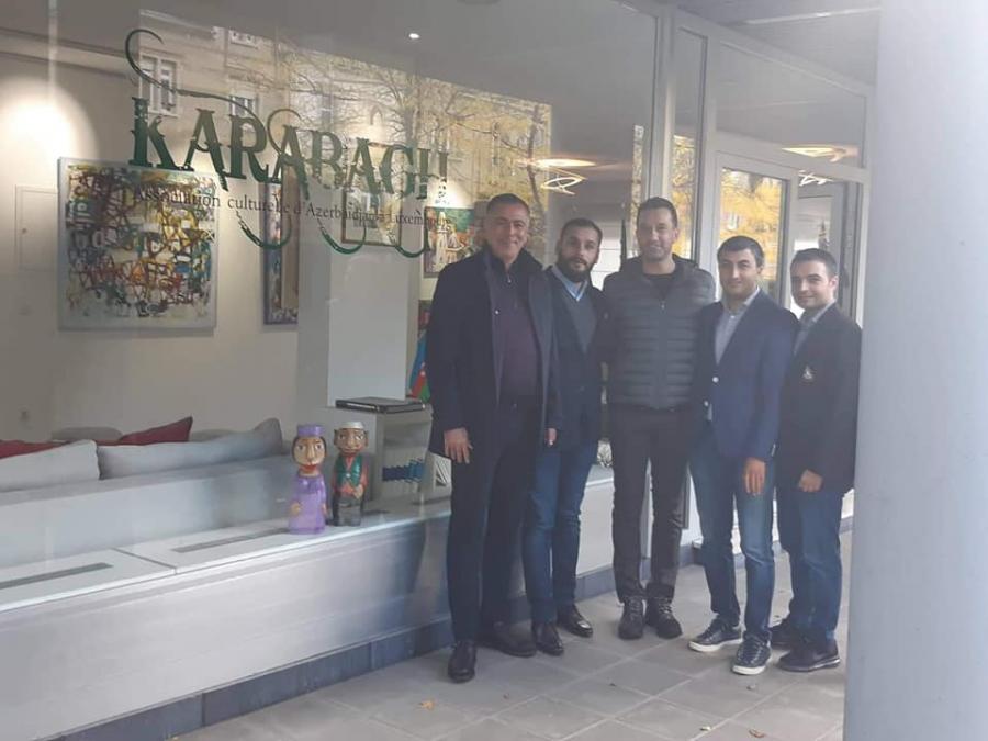 "Qarabağ" rəhbərliyinin Lüksemburqda işgüzar görüşü - FOTO