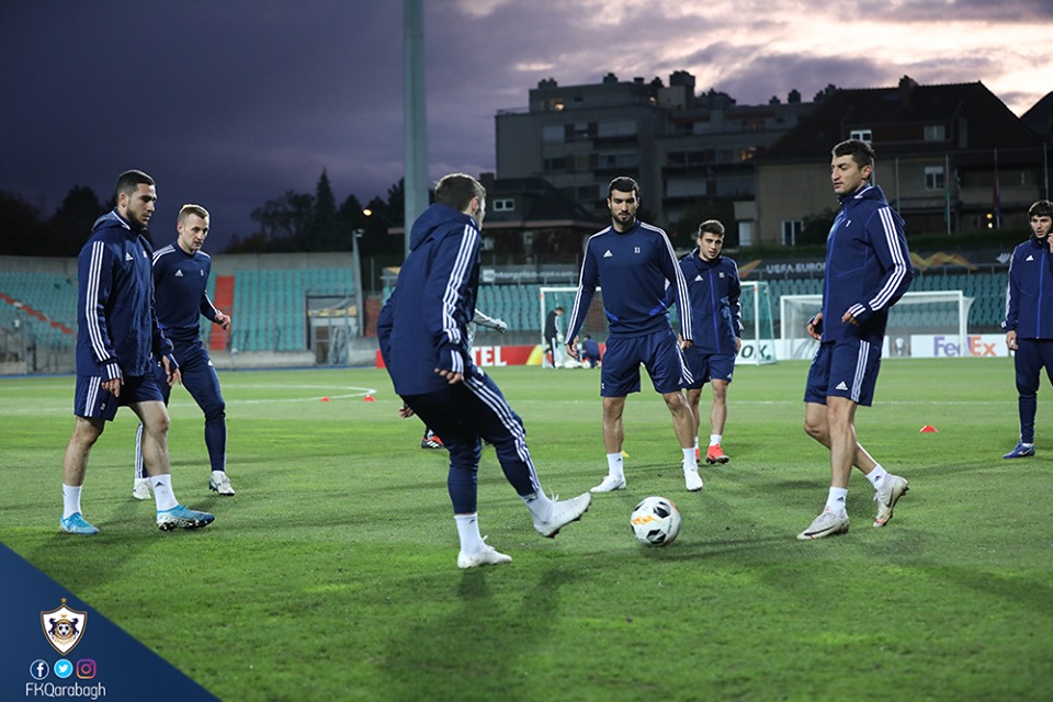 "Qarabağ"ın Lüksemburqda son məşqi - FOTOLAR
