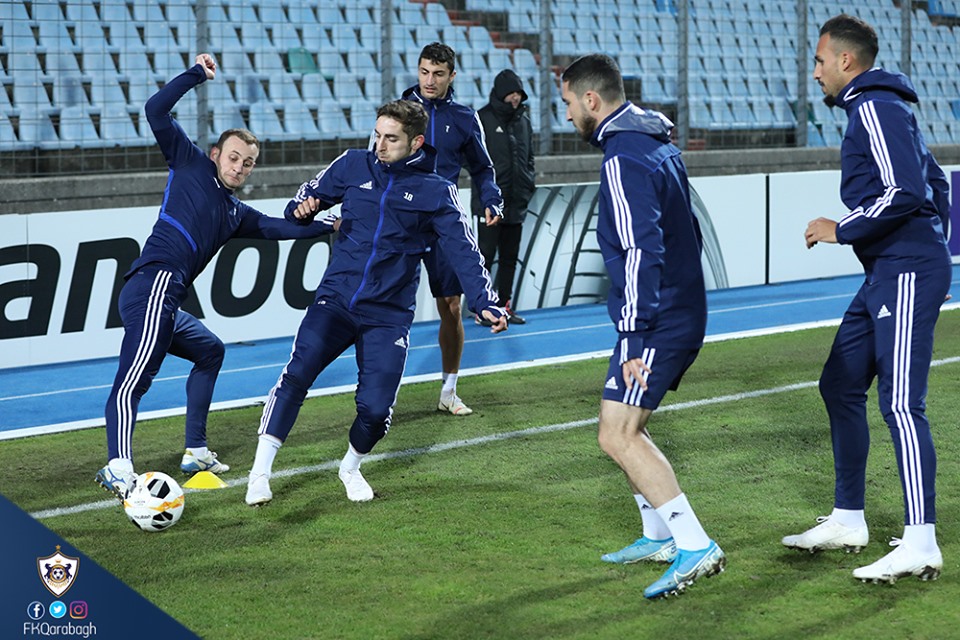 "Qarabağ"ın Lüksemburqda son məşqi - FOTOLAR