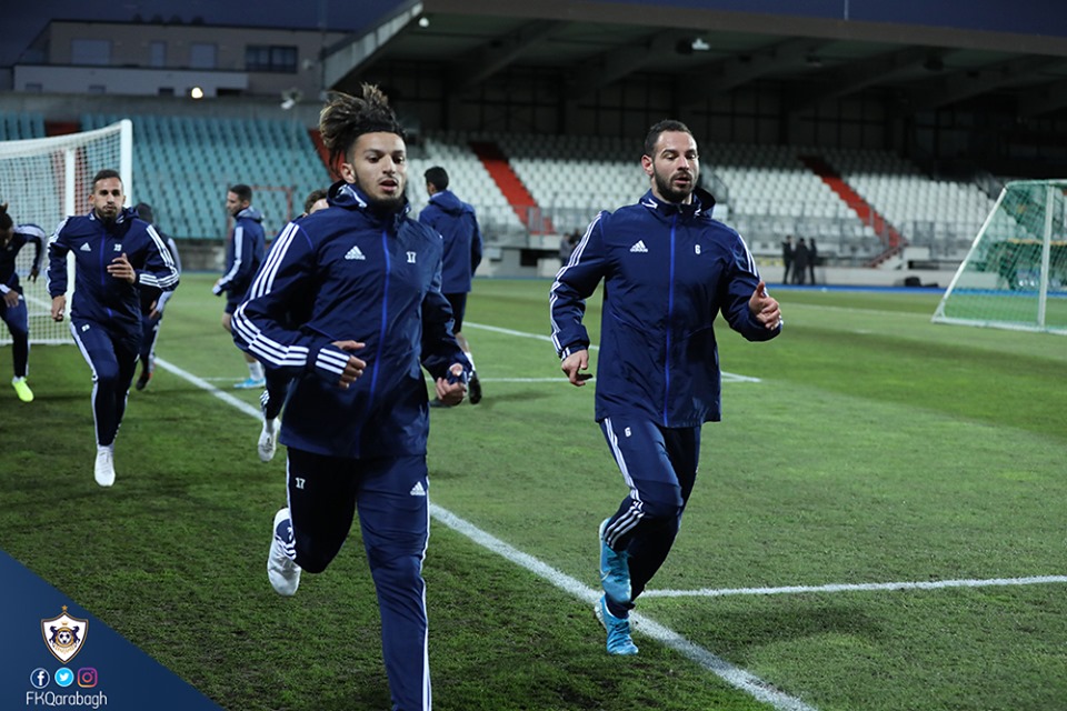 "Qarabağ"ın Lüksemburqda son məşqi - FOTOLAR