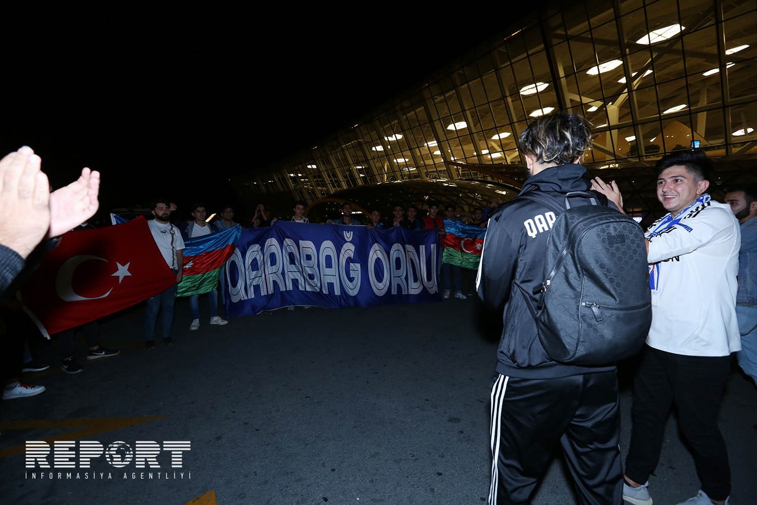 "Qarabağ" Bakıya qayıdıb - FOTOLAR