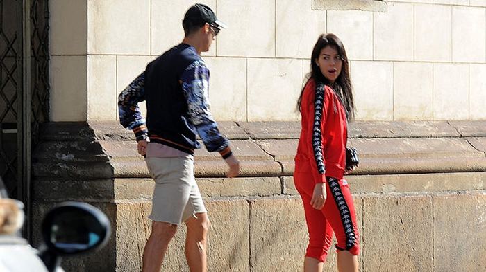 Ronaldo və sevgilisi elə yerdə yaxalandı ki... - FOTOLAR
