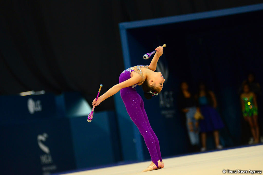 Bədii gimnastikası üzrə Azərbaycan birinciliyi və Bakı çempionatının son günü başlayıb - FOTOLAR