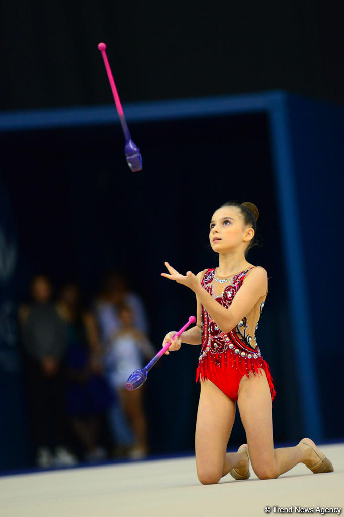 Bədii gimnastikası üzrə Azərbaycan birinciliyi və Bakı çempionatının son günü başlayıb - FOTOLAR