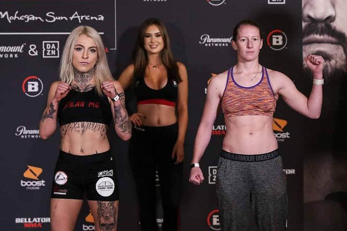 18+ film ulduzu MMA döyüşçüsü oldu, ilk döyüşdə döyüldü - FOTOLAR