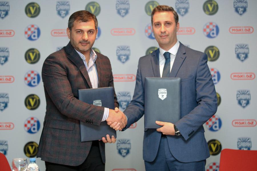 “Sabah” yeni sponsorla müqavilə bağladı - FOTOLAR