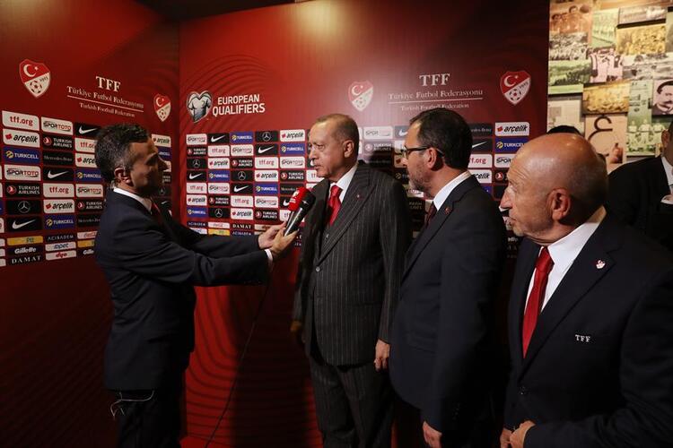 Ərdoğan paltardəyişmə otağında - FOTO/VİDEO