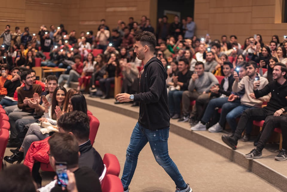 "Qarabağ"ın futbolçuları ADA Universitetində - FOTOLAR