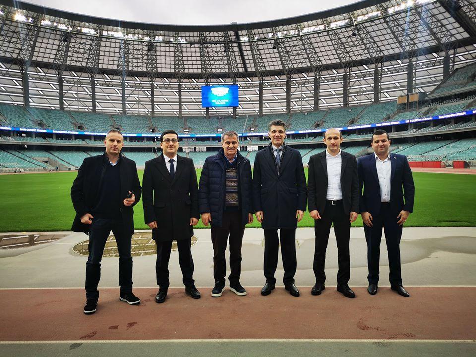 Şenol Güneş Olimpiya Stadionunda - FOTOLAR