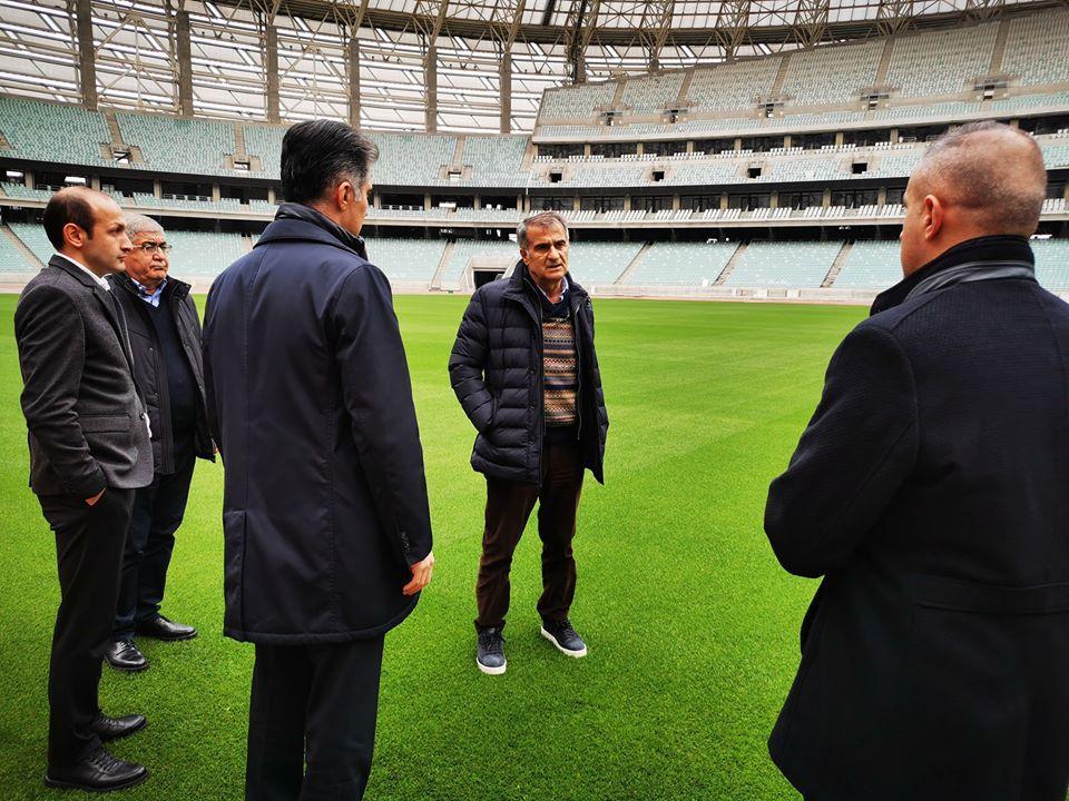 Şenol Güneş Olimpiya Stadionunda - FOTOLAR