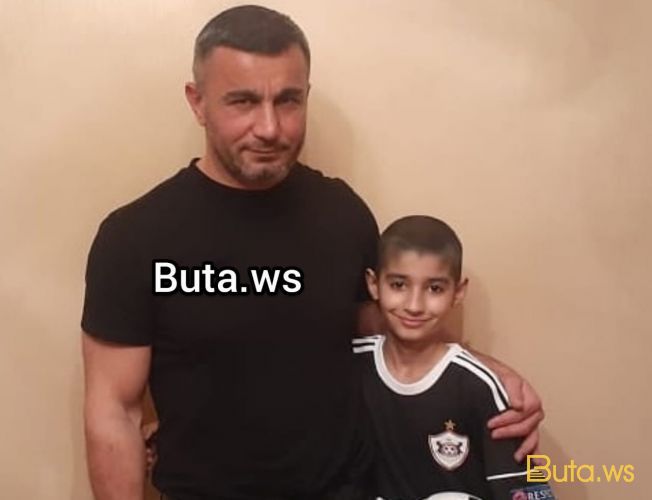 Qurban Qurbanov 12 yaşlı azarkeşi ziyarət etdi - FOTO/VİDEO