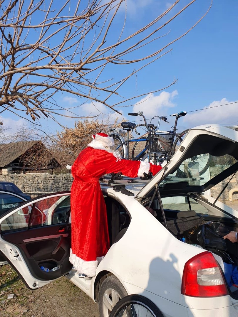 Balaca Damlanın velosiped istəyi yerinə yetirildi - FOTOLAR