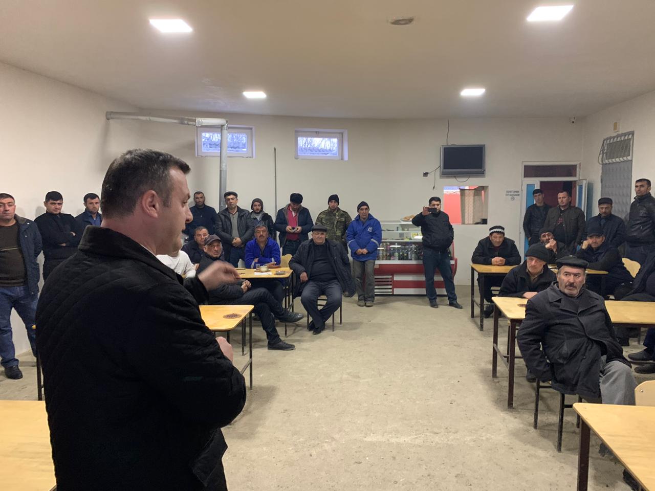 Deputatlığa namizəd İlkin Xəlilov seçicilərlə növbəti görüşlərini keçirdi - FOTOLAR