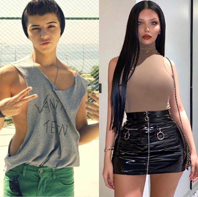 "Beşiktaş"ın ulduzu transseksuala mesaj yazdı, biabır oldu - FOTOLAR