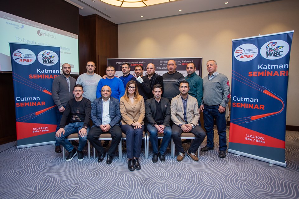 Azərbaycan Peşəkar Boks Federasiyası ölkədə ilk dəfə WBC ilə təlimlər təşkil edib - FOTO/VİDEO