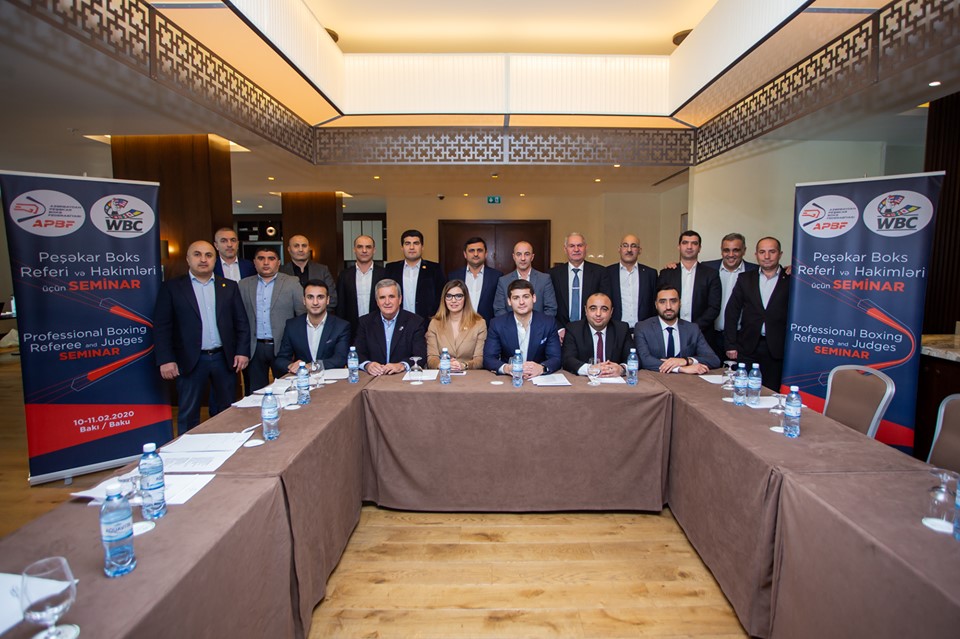 Azərbaycan Peşəkar Boks Federasiyası ölkədə ilk dəfə WBC ilə təlimlər təşkil edib - FOTO/VİDEO