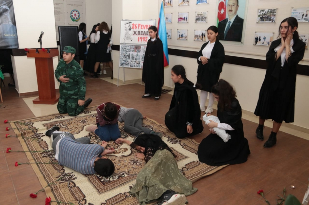 Xocalı faciəsi qurbanlarının xatirəsinə həsr edilən “Unutsaq, unudularıq” adlı tədbir təşkil olundu