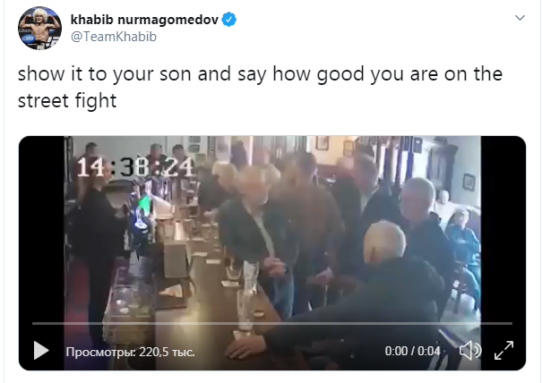 Həbiblə Konor arasında söz davası - Ara qızışdı - FOTOLAR