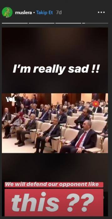 Muslera Türkiyə başqanına və millət vəkillərinə nə yazdı? - FOTO