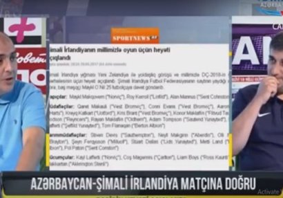 "AFFA Prosineçkiyə yaxşı "kozır" verib" - VİDEO