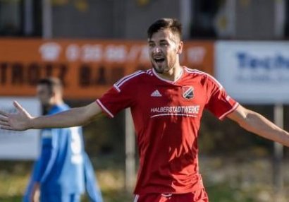 Azərbaycanlı futbolçu Almaniyada bombardir oldu