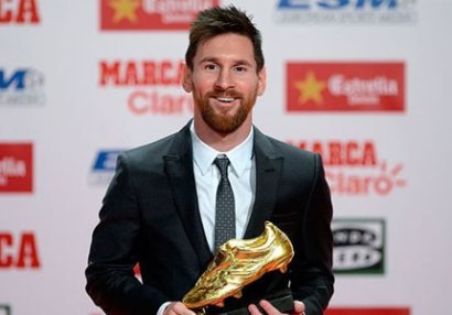 Messi 4-cü dəfə 