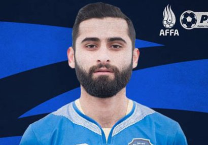 “Səbail”in futbolçusu 