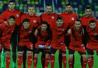 Gürcüstanın millimizlə oyun üçün heyəti