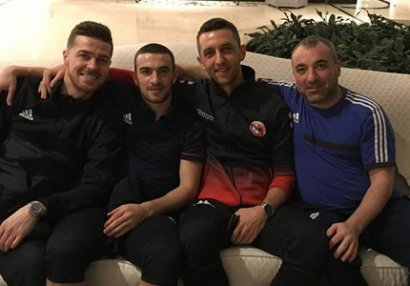 “Qarabağ”a sürpriz qonaq - FOTO