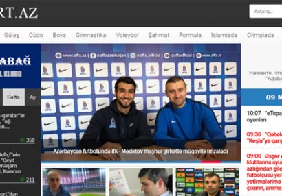 Sport24.az 1 yaşında