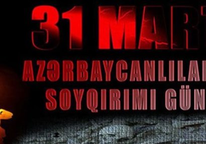 Azərbaycanlıların soyqırımından 100 il ötür