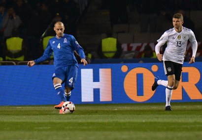 Milli futbolçumuz baxdı, komandası qələbə qazandı