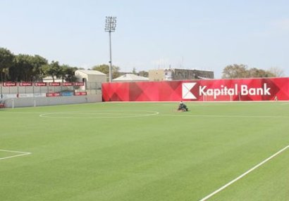 Sumqayıtdakı stadion daha bir il \