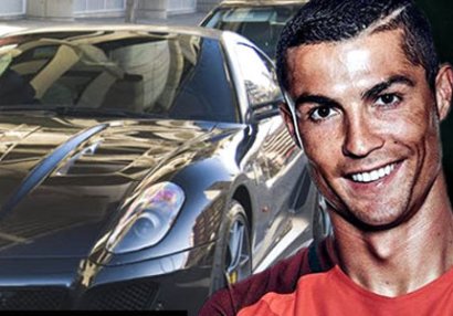 Ronaldonun maşın qarajı: 18 milyon dollar qiyməti var - SİYAHI