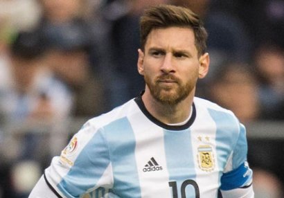 Messi Argentina millisindən imtina etdi