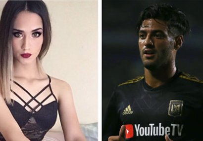 Məşhur futbolçu transseksual modelə mesaj yazdı, ara qarışdı - FOTOLAR