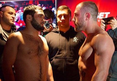 Azərbaycanlı MMA döyüşündə rusiyalıya qalib gəldi - VİDEO