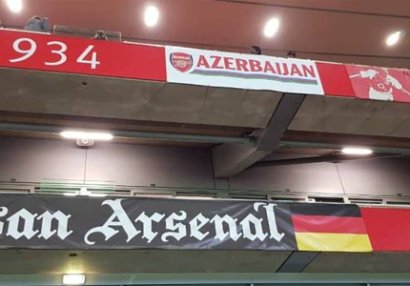 “Arsenal”dan Azərbaycana jest - FOTOLAR