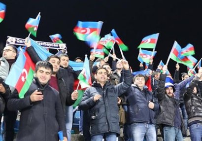 “Qarabağ”ın Poltavadakı Bayraq sürprizi - VİDEO
