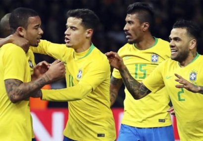 Azərbaycan millisi Braziliya ilə yoldaşlıq oyunu keçirə bilər