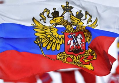 Dünya çempionatında Rusiya bayrağını unutdular - VİDEO
